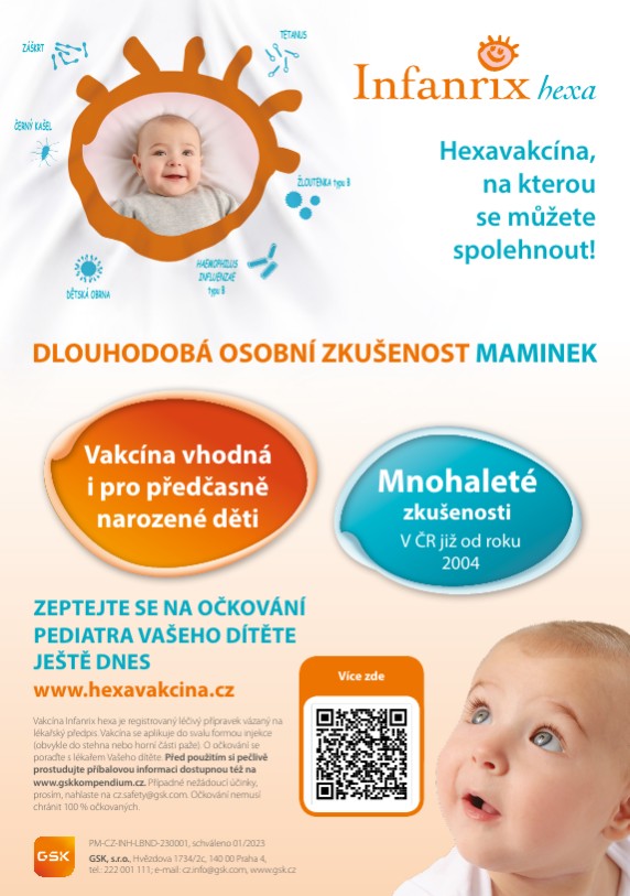 Infanrix hexa leták